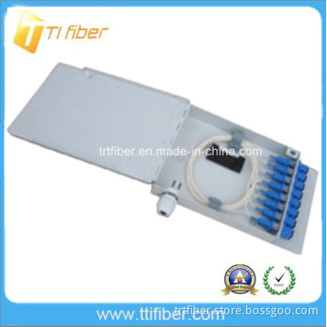 8 Port FTTH Customer Optical Sc Fiber Patch Panel/ Terminal Box